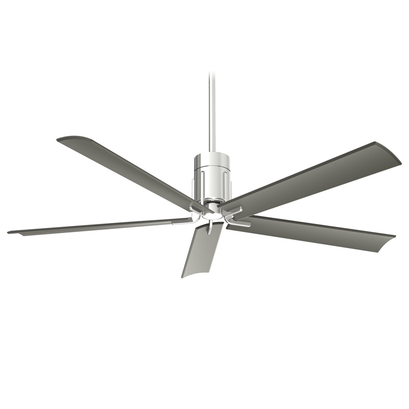 Minka-Aire F684L-PN Clean 60" Ceiling Fan, Polished Nickel