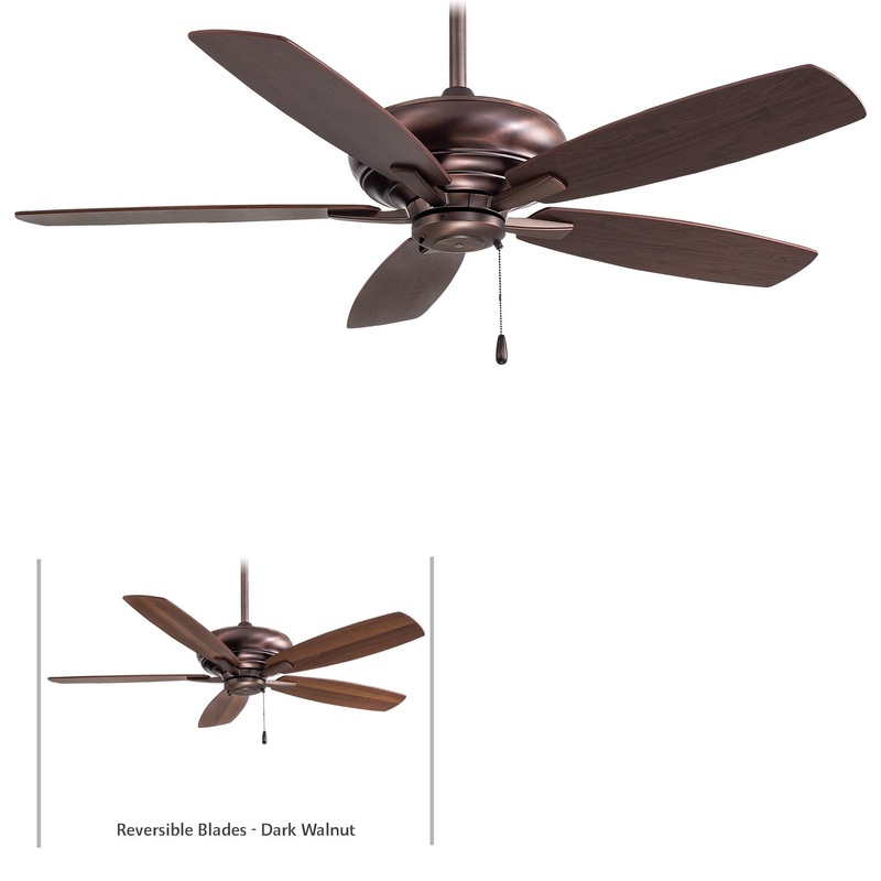 Minka-Aire F688-DBB Kola 52" Ceiling Fan, Dark Brushed Bronze