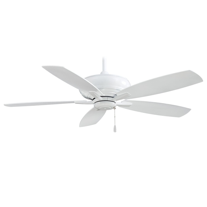 Minka-Aire F688-WH Kola 52" Ceiling Fan, White