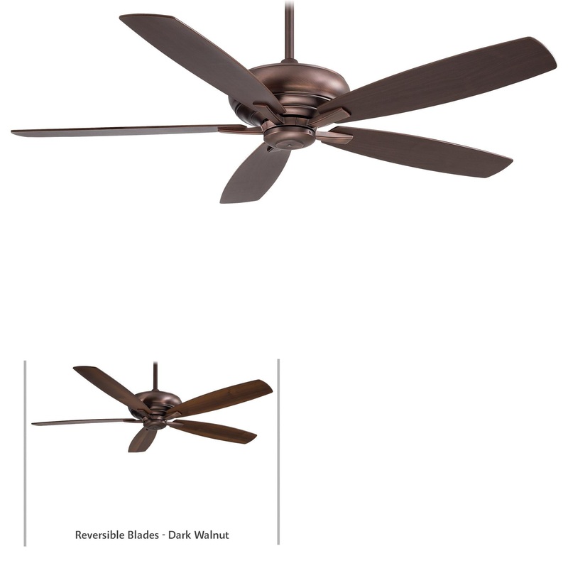 Minka-Aire F689-DBB Kola-XL 60" Ceiling Fan, Dark Brushed Bronze
