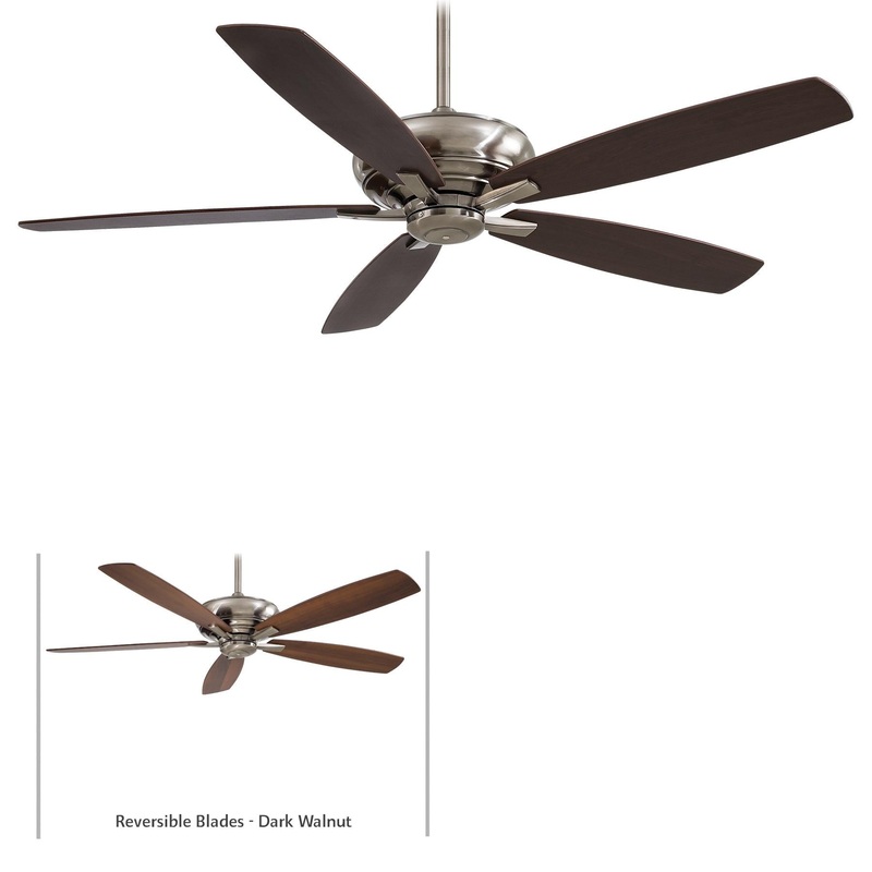Minka-Aire F689-PW Kola-XL 60" Ceiling Fan, Pewter