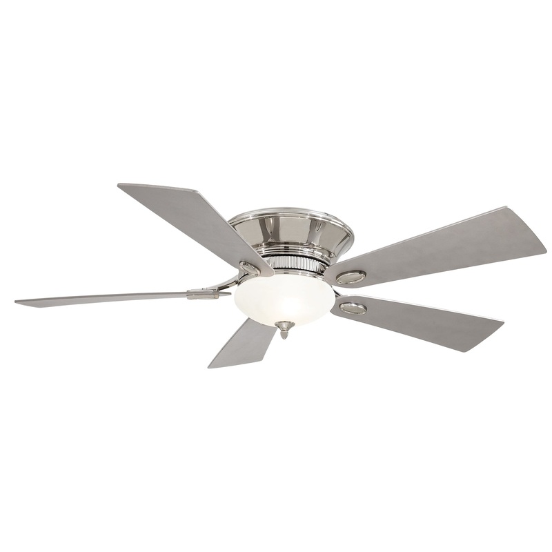 Minka-Aire F711L-PN Delano II LED 52" Ceiling Fan, Polished Nickel