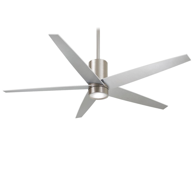 Minka-Aire F828-BN Symbio 56" Ceiling Fan, Brushed Nickel
