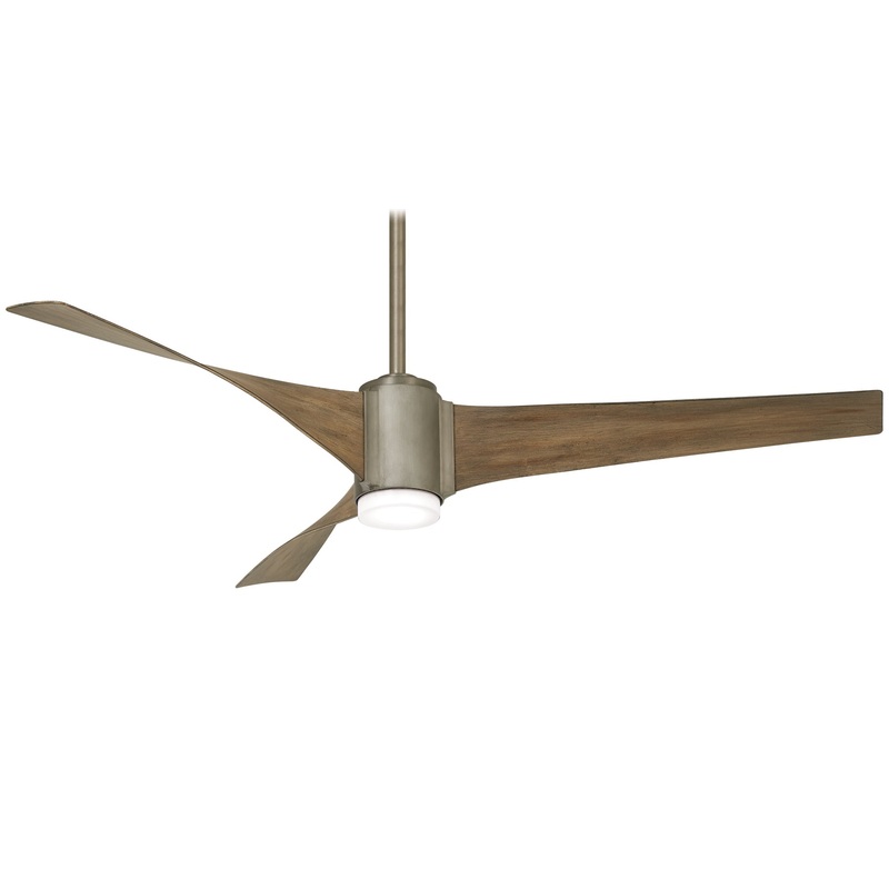 Minka-Aire F832L-BS Triple 60" Ceiling Fan, Brushed Steel (Discontinued)