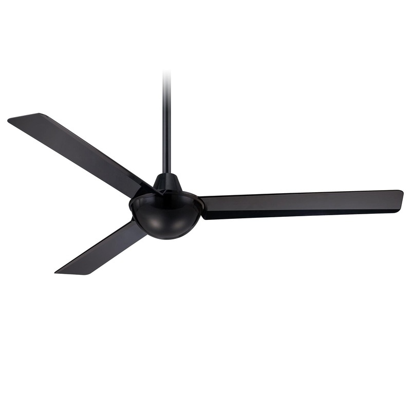 Minka-Aire F833-BK Kewl 52" Ceiling Fan, Black
