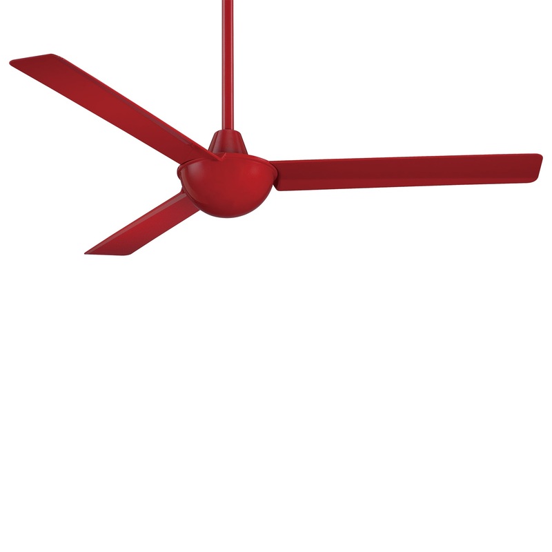 Minka-Aire F833-RD Kewl - 52 Inch Ceiling Fan, Red Finish (Discontinued)