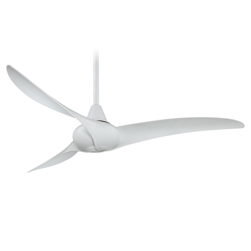 Minka-Aire F843-WH Wave 52" Ceiling Fan, White