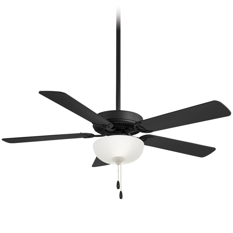 Minka-Aire F448L-CL Contractor II Uni-Pack 52" Ceiling Fan, Coal