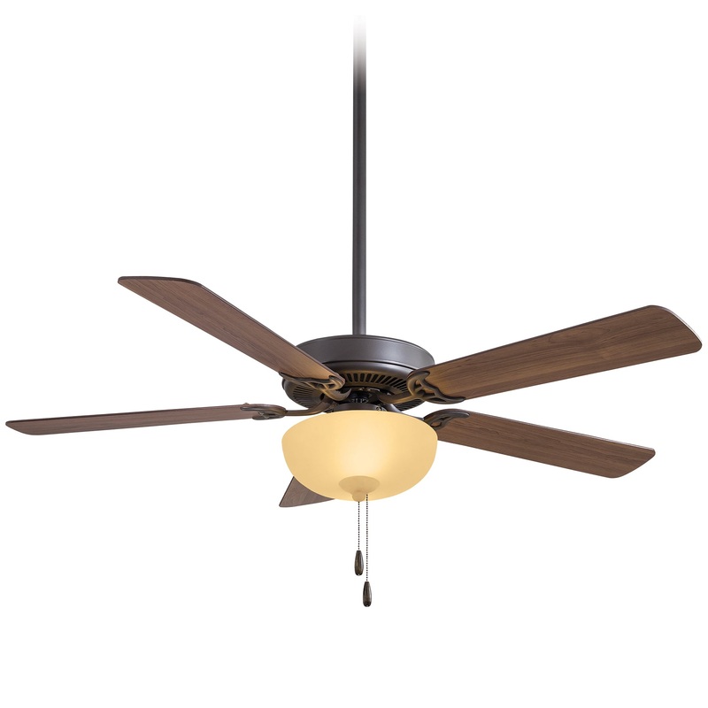 Minka-Aire F448L-ORB/EX Contractor Uni-Pack LED - 52 Inch Ceiling Fan, Oil Rubbed Bronze Finish