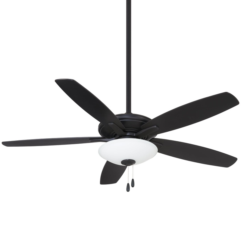 Minka-Aire F522L-CL Mojo 52" Ceiling Fan, Coal