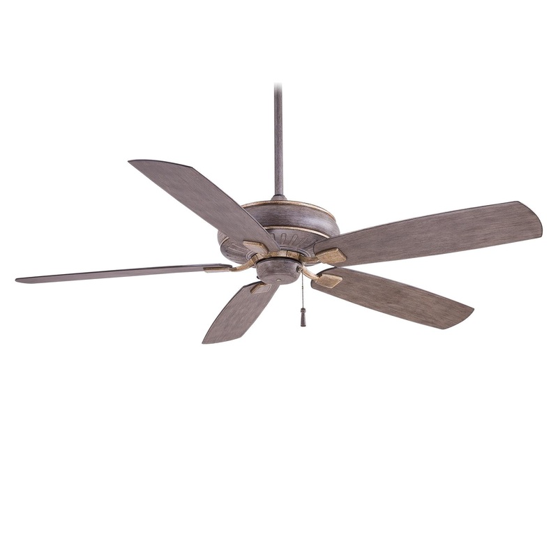 Minka-Aire F532-DRF Sunseeker 60" Ceiling Fan, Driftwood
