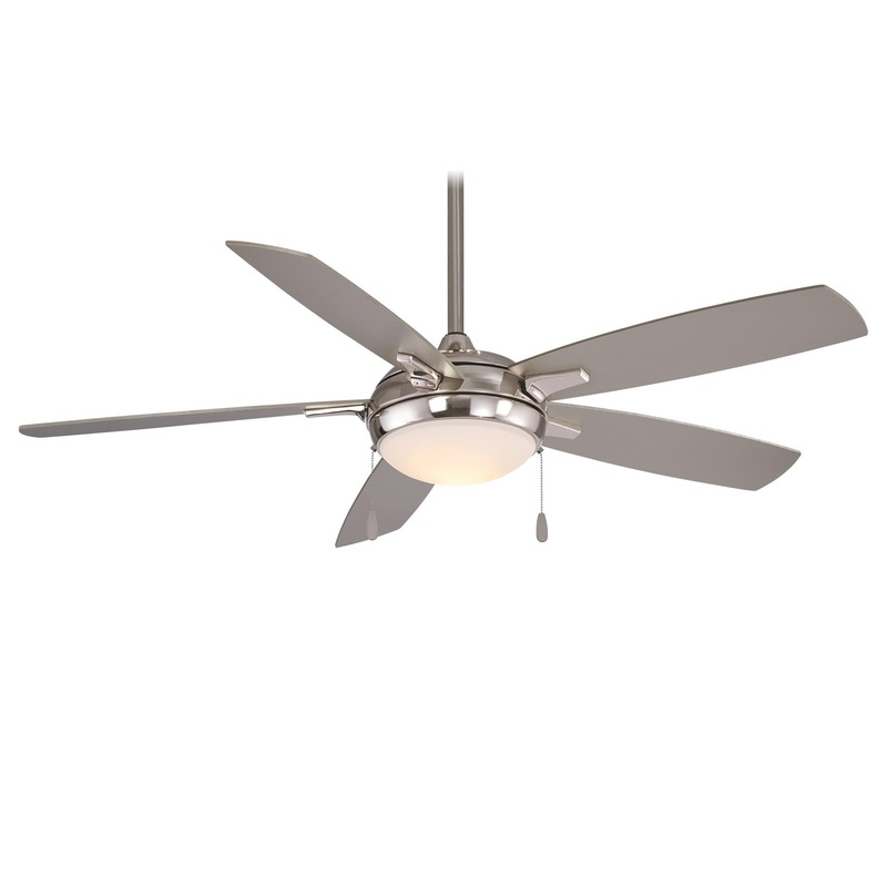 Minka-Aire F534L-BN Lun-Aire 54" Ceiling Fan, Brushed Nickel