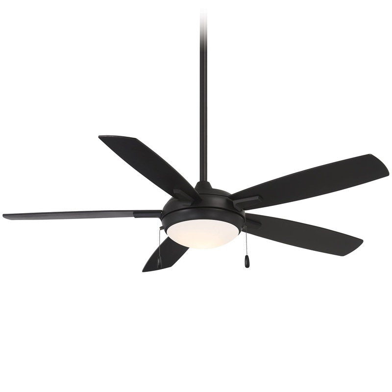 Minka-Aire F534L-CL Lun-Aire 54" Ceiling Fan, Coal