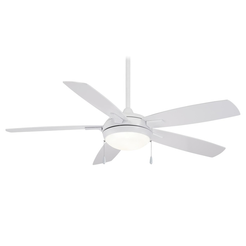 Minka-Aire F534L-WH Lun-Aire 54" Ceiling Fan, White