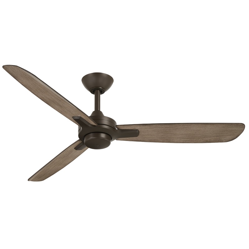 Minka-Aire F727-ORB/SG Rudolph - 52 Inch Ceiling Fan, Oil Rubbed Bronze / Seashore Gray Finish