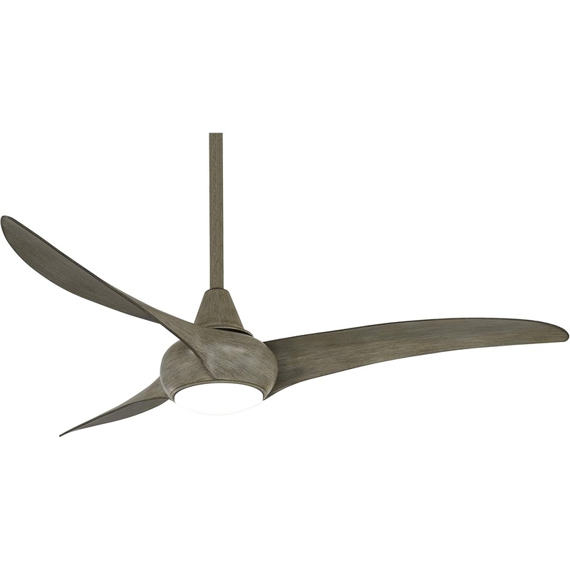 Minka-Aire F844-DRF Light Wave 52" Ceiling Fan, Driftwood