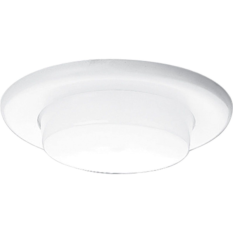 Progress P8009-60 6" Drop Opal Shower Trim for 6" Housing (P87/P187/P83/P88/P821)