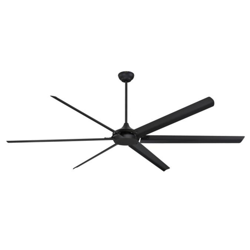 Westinghouse 7224800 Widespan 100-Inch Indoor/Outdoor Ceiling Fan, DC Motor, Matte Black Finish, Remote Control Included