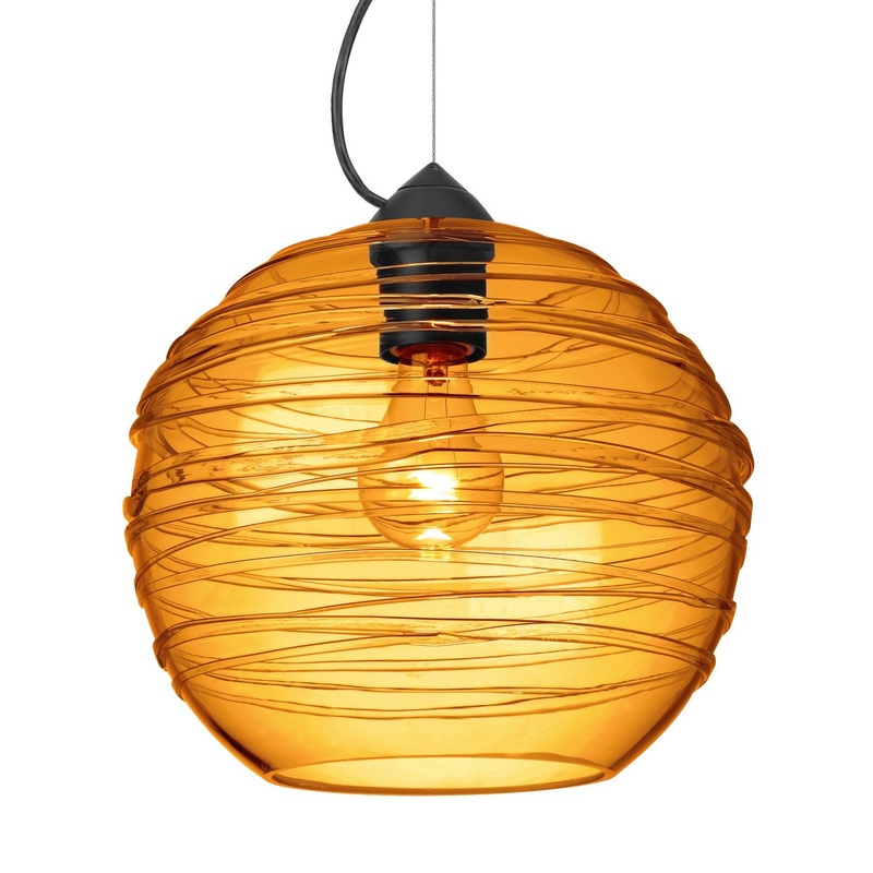 Besa 1KX-462782-EDIL-BK Besa Wave 10 Pendant LED Pendant Black