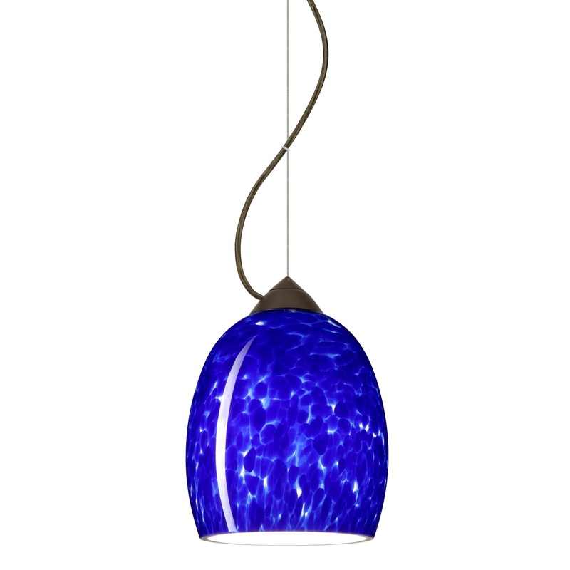 Besa 1KX-169786-BR Lucia One Light Pendant Bronze