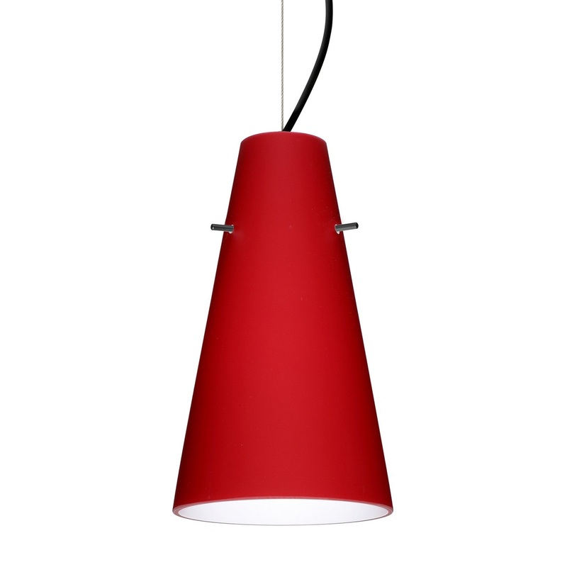 Besa 1KX-4124RM-LED-BK Besa Cierro Cable Pendant LED Pendant Black