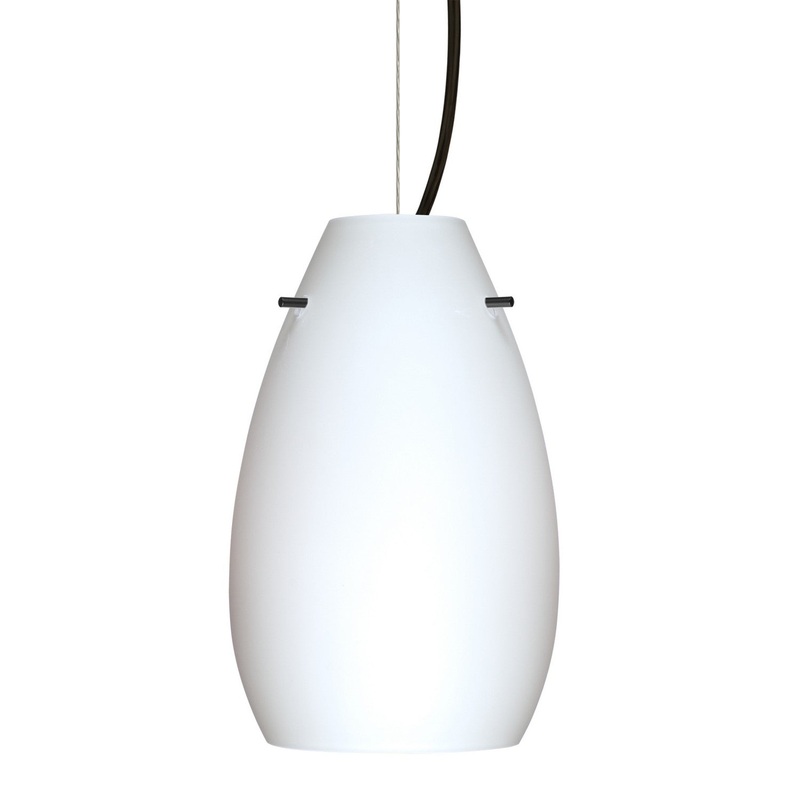 Besa 1KX-412607-LED-BK Besa Pera 9 Pendant LED Pendant Black