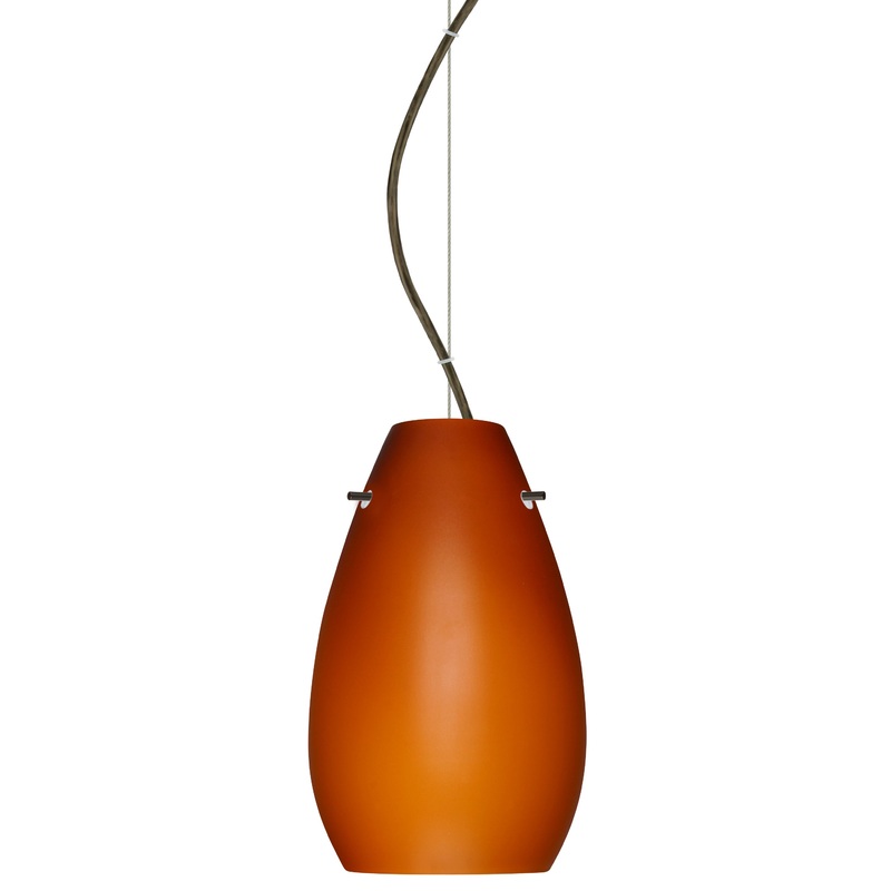 Besa 1KX-412680-BR Pera One Light Pendant Bronze