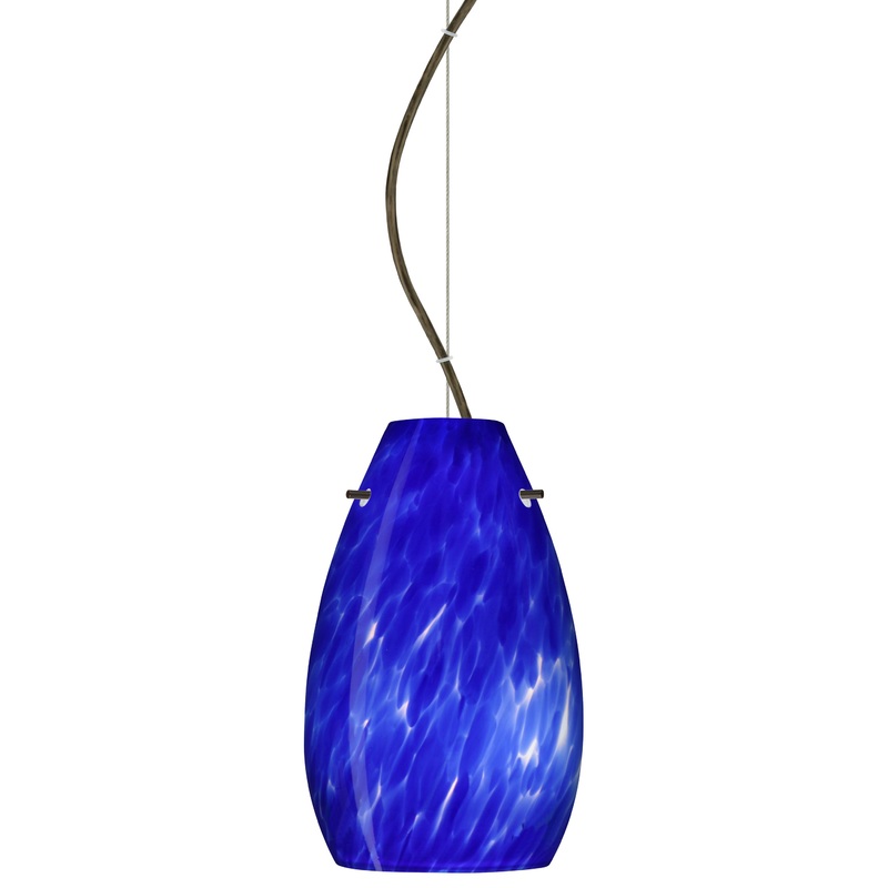 Besa 1KX-412686-BR Pera One Light Pendant Bronze