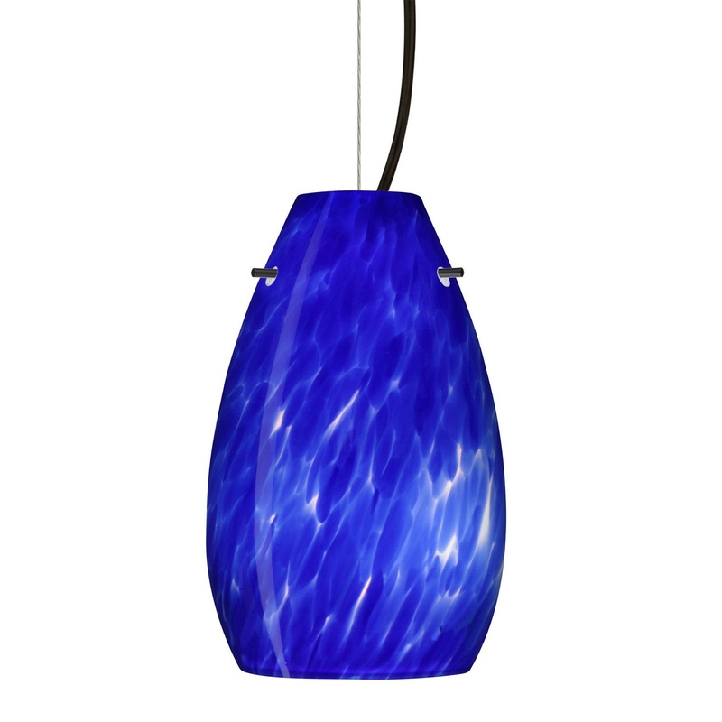 Besa 1KX-412686-LED-BK Besa Pera 9 Pendant LED Pendant Black