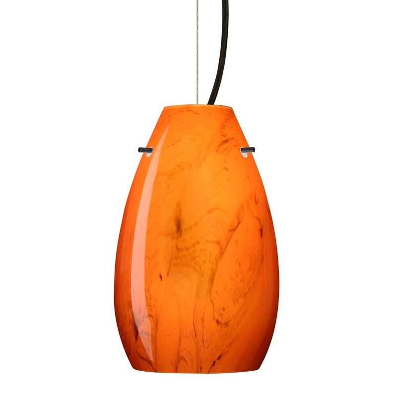Besa 1KX-4126HB-LED-BK Besa Pera 9 Pendant LED Pendant Black