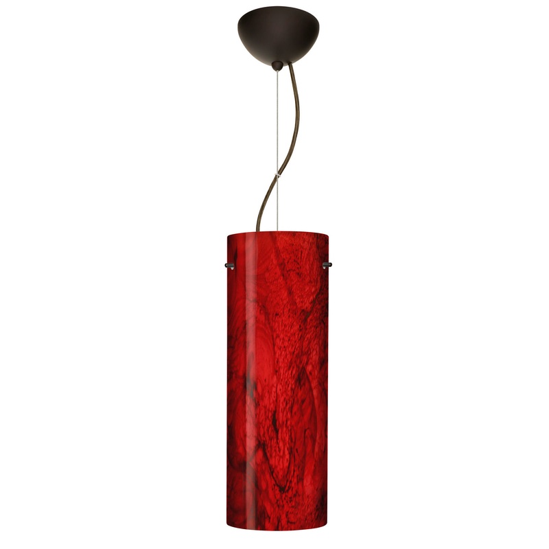 Besa 1KX-4128MA-LED-BR Tondo One Light Pendant Bronze (Discontinued)
