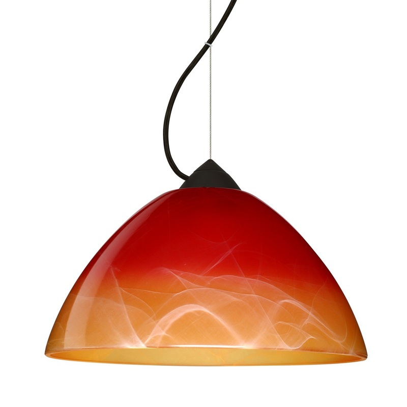 Besa 1KX-4201SL-LED-BK Besa Tessa Pendant LED Pendant Black