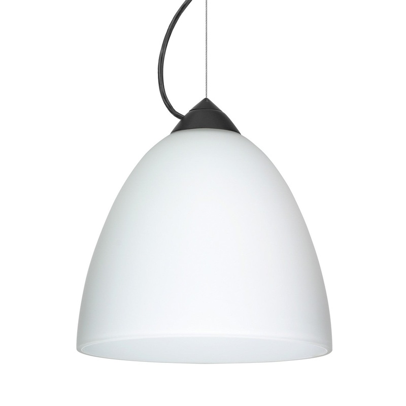 Besa 1KX-447007-LED-BK Besa Vila Pendant LED Pendant Black