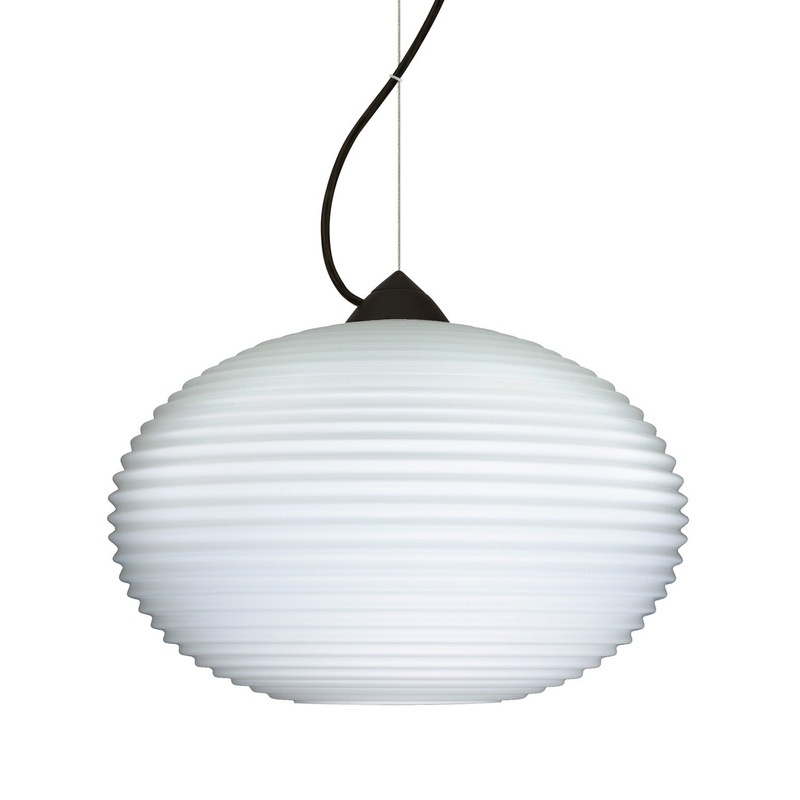 Besa 1KX-491207-LED-BK Besa Pape 10 Pendant LED Pendant Black