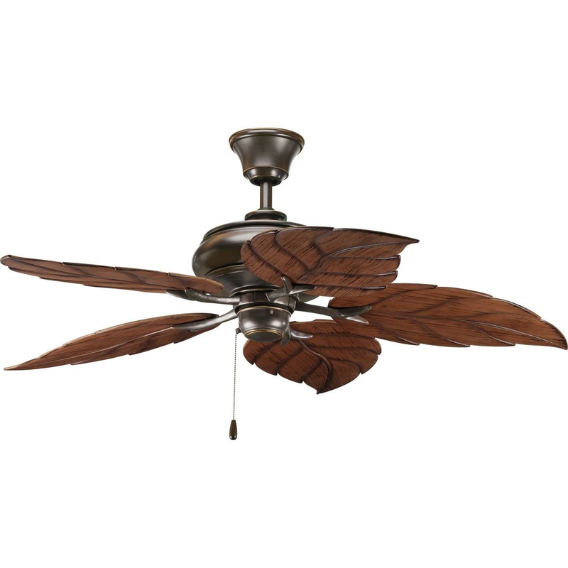 Progress P2526-20 AirPro Collection 52" Five-Blade Indoor/Outdoor Ceiling Fan