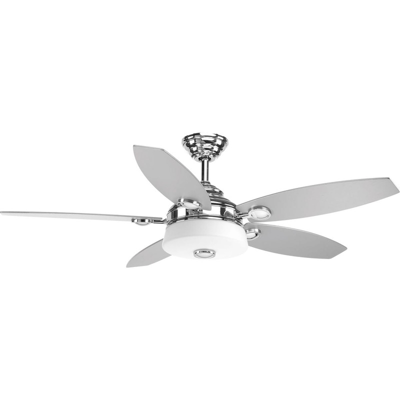 Progress P2544-1530K Graceful Collection 54" 5 Blade Fan w/ LED Light
