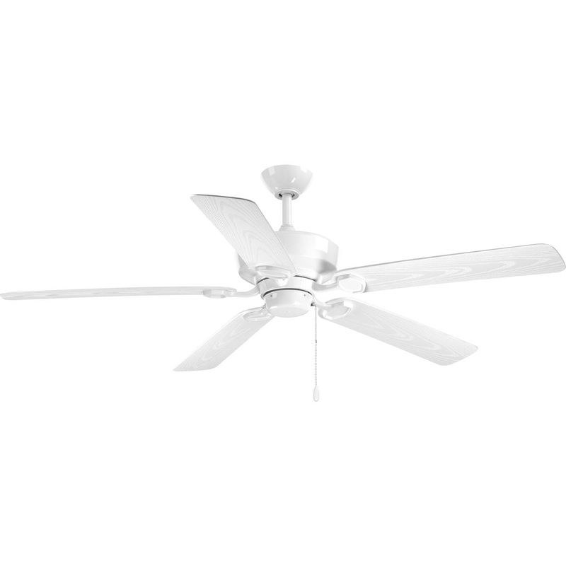 Progress P2562-30 Lakehurst Collection 60" Indoor/Outdoor Five-Blade Ceiling Fan