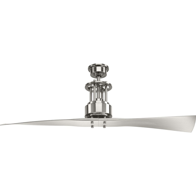Progress P2570-09 Spades Collection 56" Two Blade Ceiling Fan