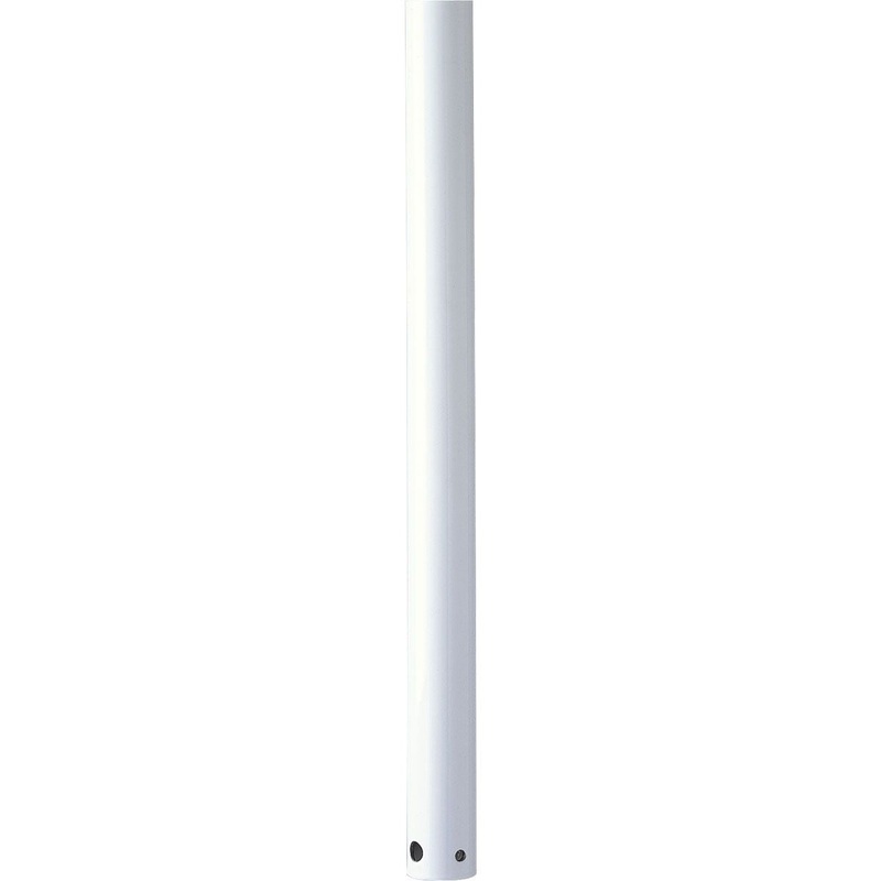 Progress P2608-30 AirPro Collection 60 In. Ceiling Fan Downrod in White