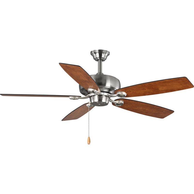 Progress P250016-009 Edgefield Collection 52" Five-Blade Ceiling Fan
