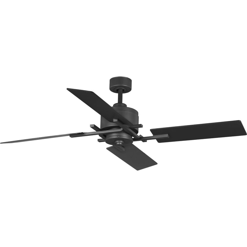 Progress P250024-143 Bedwin Collection 56" Four-Blade Graphite Ceiling Fan
