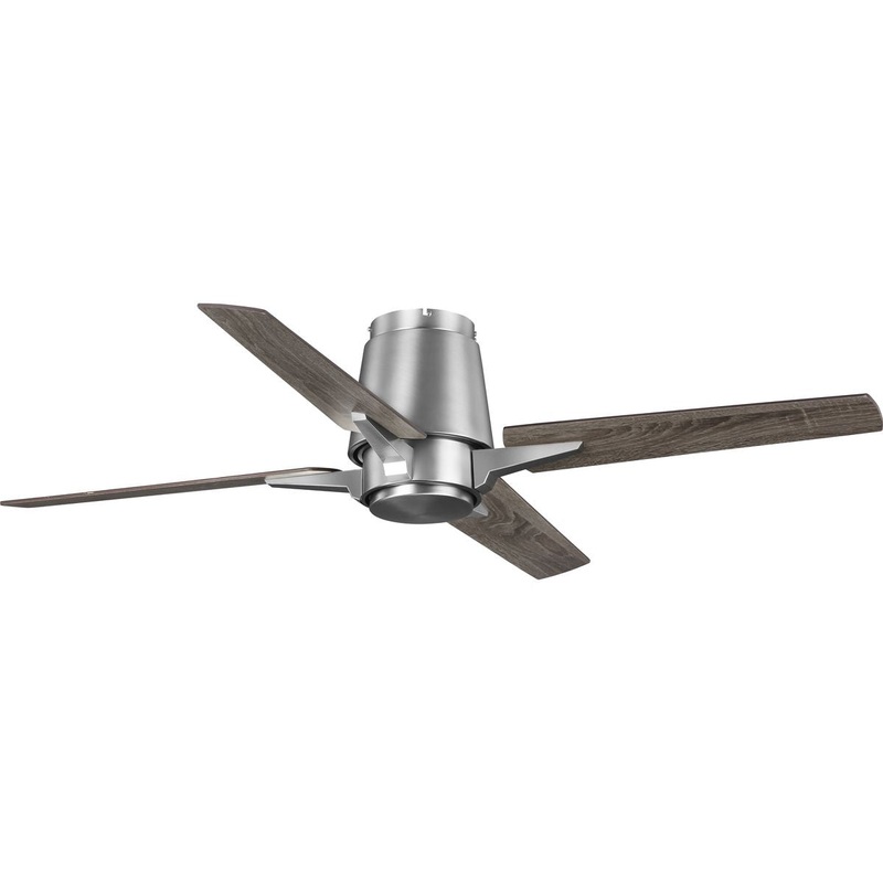 Progress P250028-081 Lindale Collection 52" Four-Blade Antique Nickel Ceiling Fan