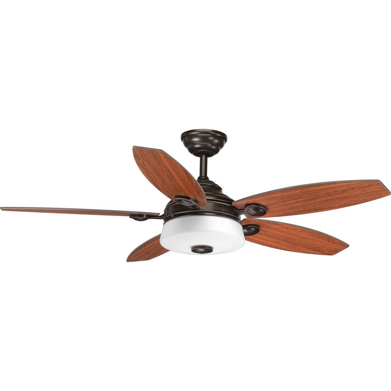Progress P2544-2030K Graceful Collection 54" 5 Blade Fan w/ LED Light (Discontinued)