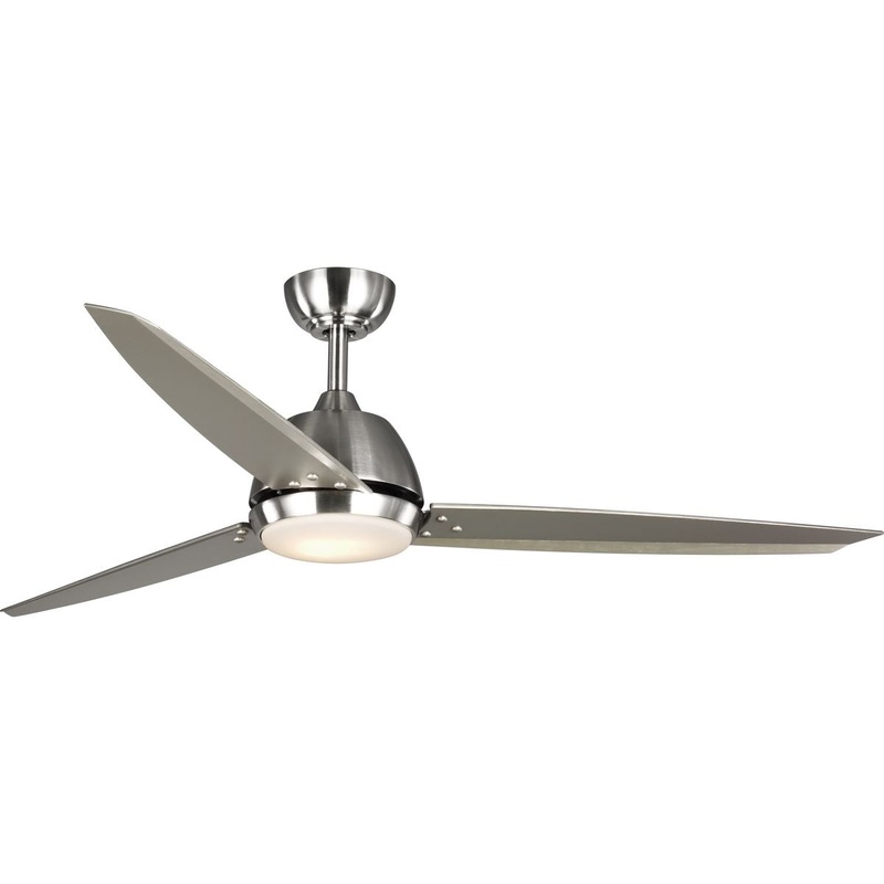 Progress P2592-0930K Oriole Collection 60" Three-Blade Ceiling Fan with LED Light