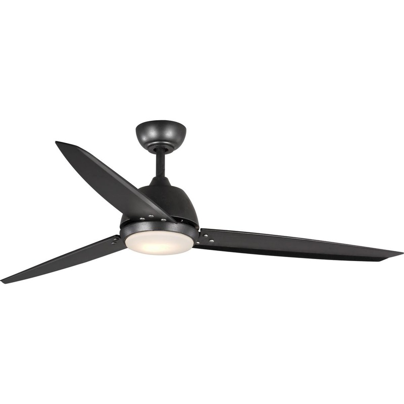 Progress P2592-3130K Oriole Collection 60" Three-Blade Ceiling Fan with LED Light