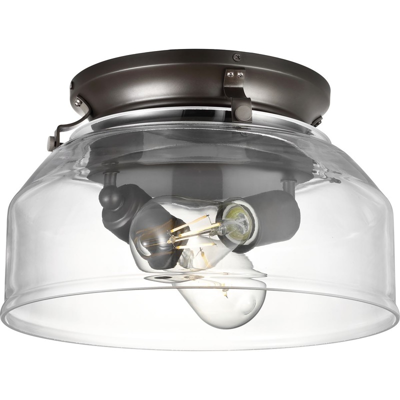 Progress P260000-129-WB Springer Collection Architectural Bronze Clear Glass Light Kit