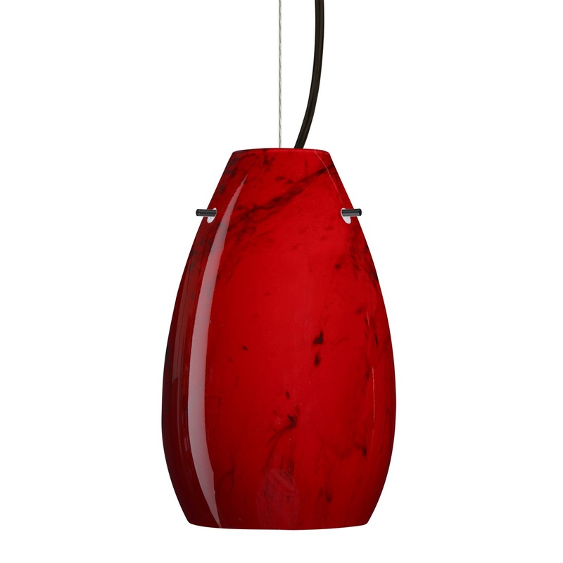 Besa 1KX-4126MA-LED-BK Besa Pera 9 Pendant LED Pendant Black