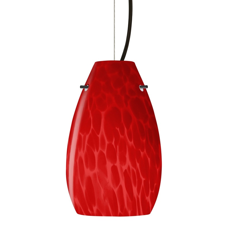 Besa 1KX-4126RC-LED-BK Besa Pera 9 Pendant LED Pendant Black