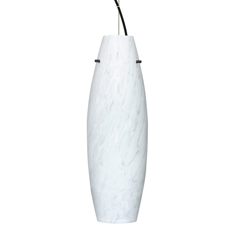 Besa 1KX-412719-LED-BK Besa Suzi 18 Pendant LED Pendant Black