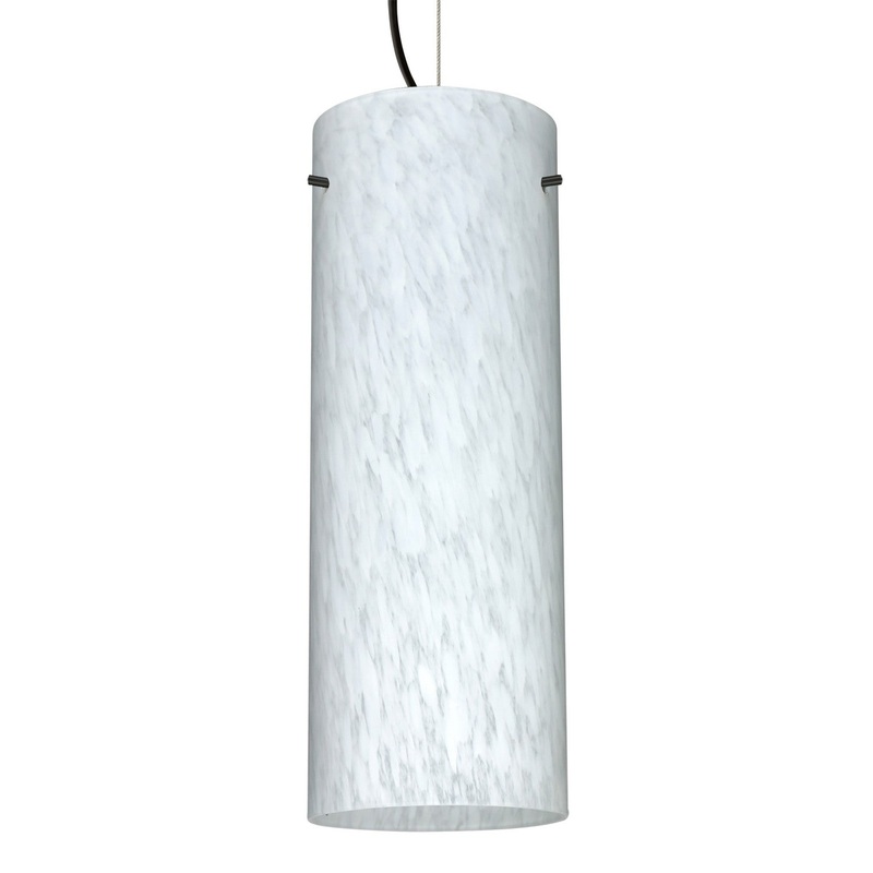 Besa 1KX-412819-LED-BK Besa Stilo 18 Pendant LED Pendant Black